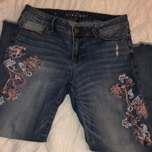 Unique Embroidered Jean